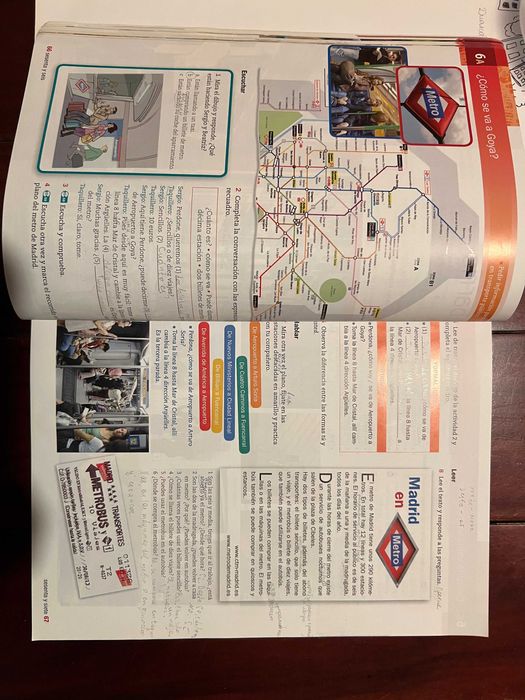 ESPAÑOL en  marcha A1-2, PRISMA de ejercicios A2, UN CAFÉ CON B1-2