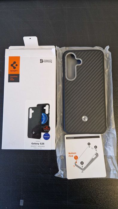 Калъф Enzo Aramid за Samsung Galaxy S25