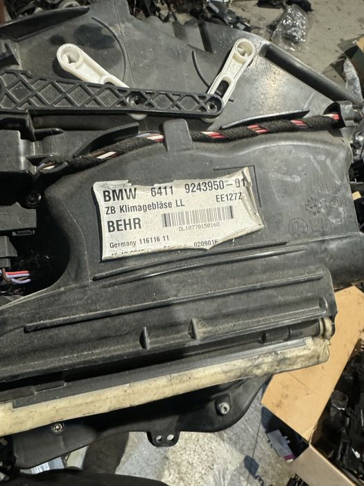 Моторче парно вентилатор бмв ф10 ф11 bmw f10 f11 motorche parno