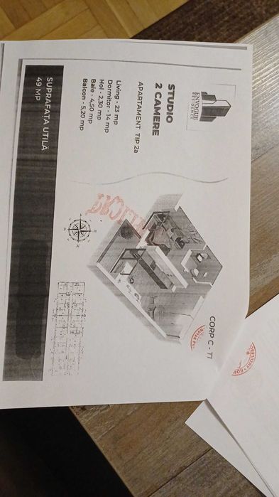 Studio de închiriat