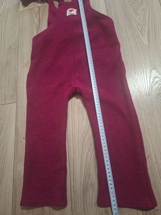 Pantaloni salopeta lana 5 ani