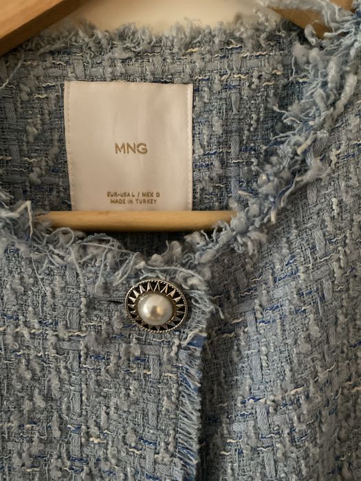 Вълнено сако Mango и Tweed сако Mango