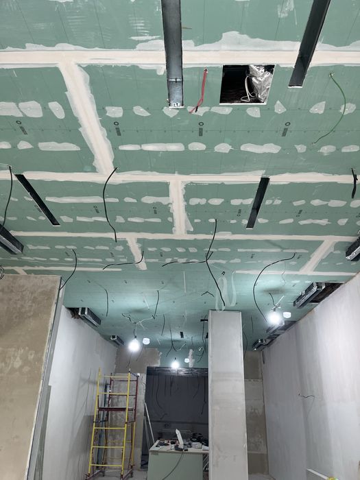 Услуга монтаж гипсокартона