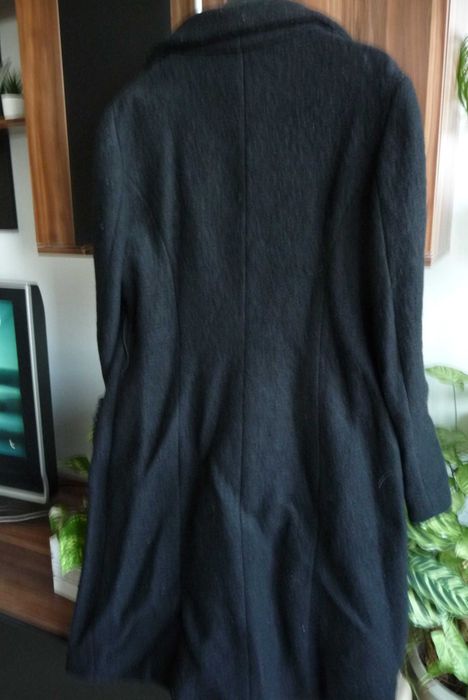 Италиански черен тренч /манто /