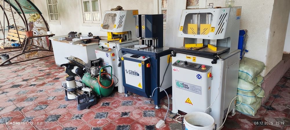 Akfa stanoklari barcha kerakli jihozlar bor