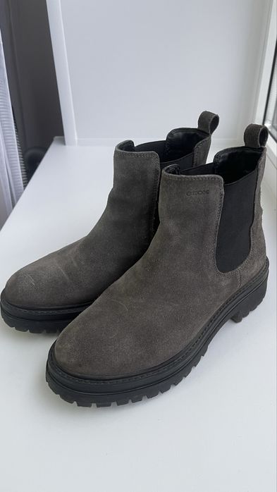 Женские ботинки челси Geox (замша)