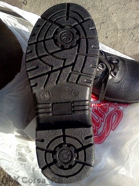 Saefty предпазни обувки "Warrior" Естествена кожа