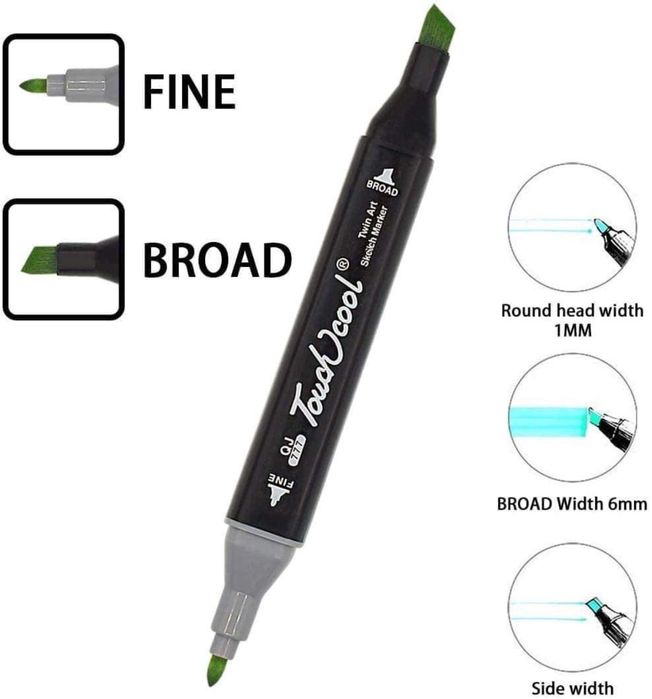 Маркери Touch различни комплекти