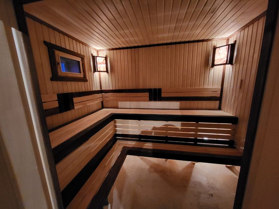 Отделка монтаж саун бань