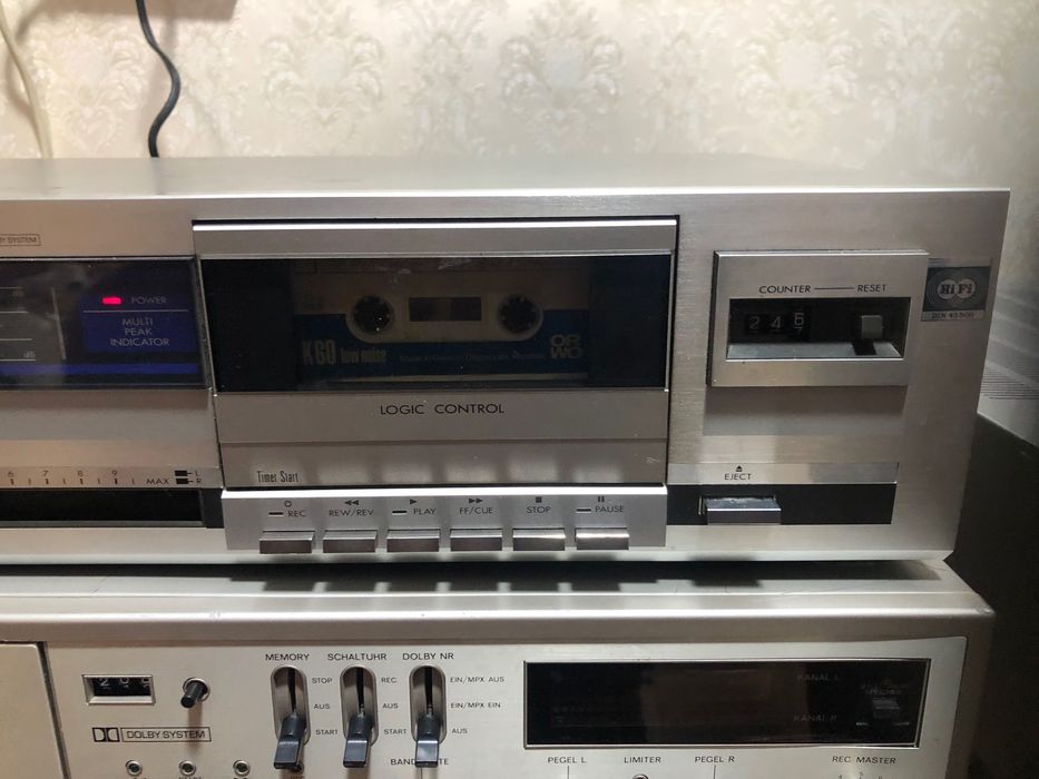 Casetofon deck Uher CG 343 și Jvc KD-20E