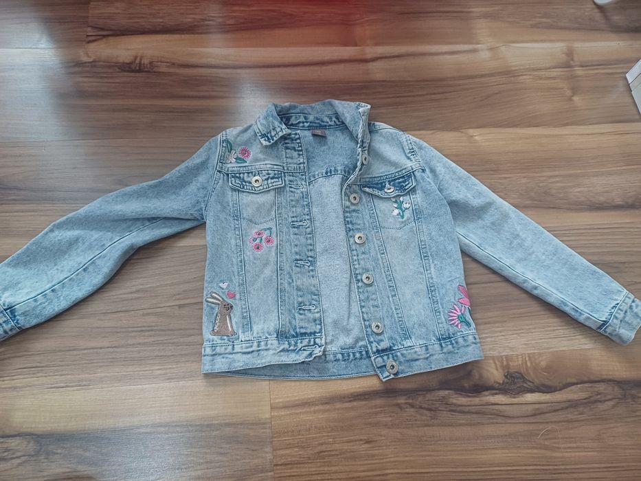 Детско дънково яке за момиче