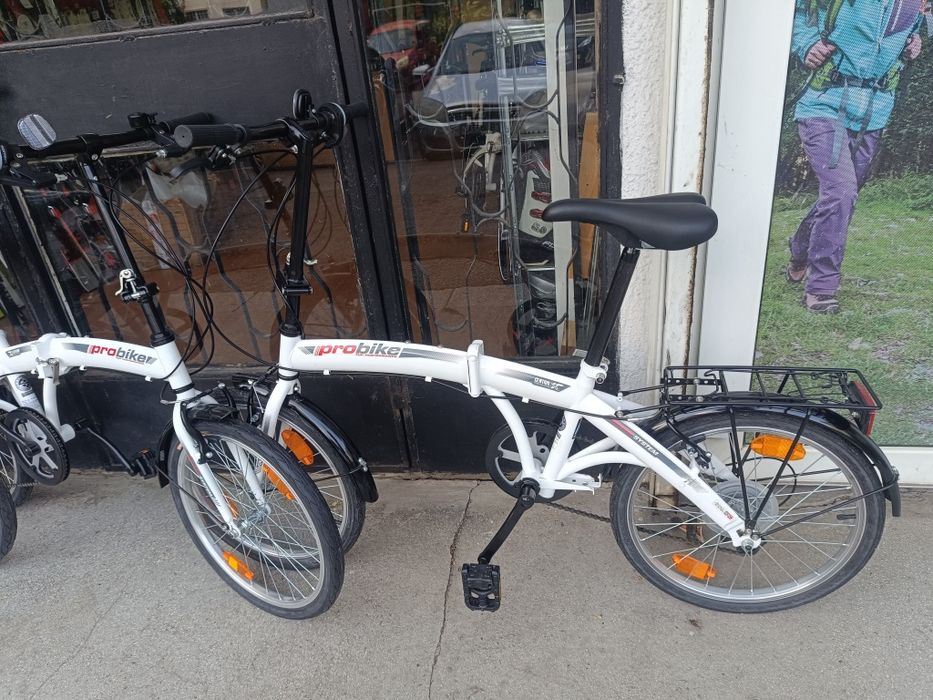 Разпродажба нов сгъваем велосипед  черен с огъната рамка - 200 euro