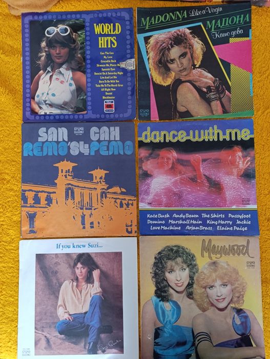 Грамофонни плочи в много добро състояние.