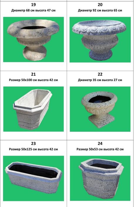 Цветочный горшок гул тувак