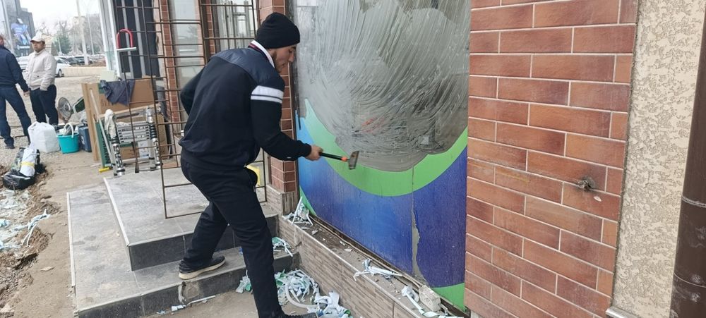 Мойка фасад, окна Moyka fasad,  oyna yuvish