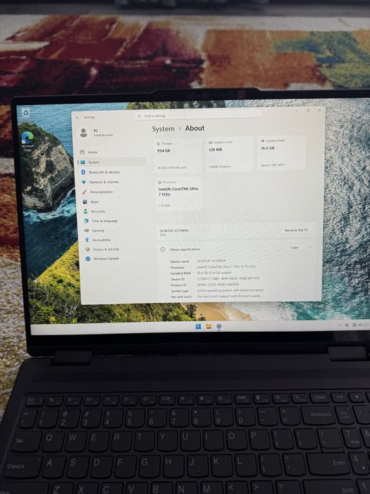 Laptop Lenovo Yoga7 2-in-1