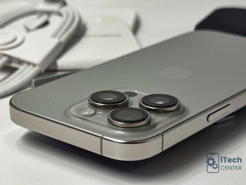 iPhone 16 Pro, 128GB, Natural, НЕРАЗЛИЧИМ ОТ НОВ, 1г. ГАРАНЦИЯ!