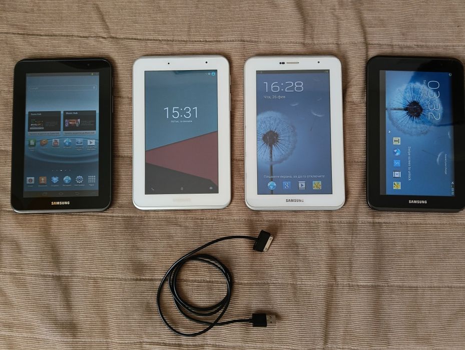 Лот от 4 таблета samsung tab 2