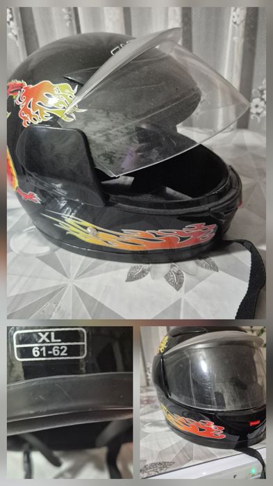 Детский мотошлем