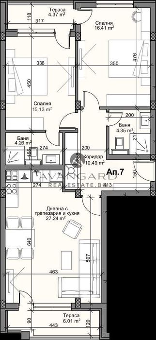 Продава се Тристаен апартамент в Пловдив, Кършияка - 128 кв.м за 1585 €/кв.м - Снимка #11
