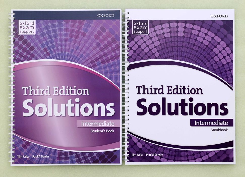Solutions 3rd edition Elementary, Pre-Intermediate, Intermediate и др.