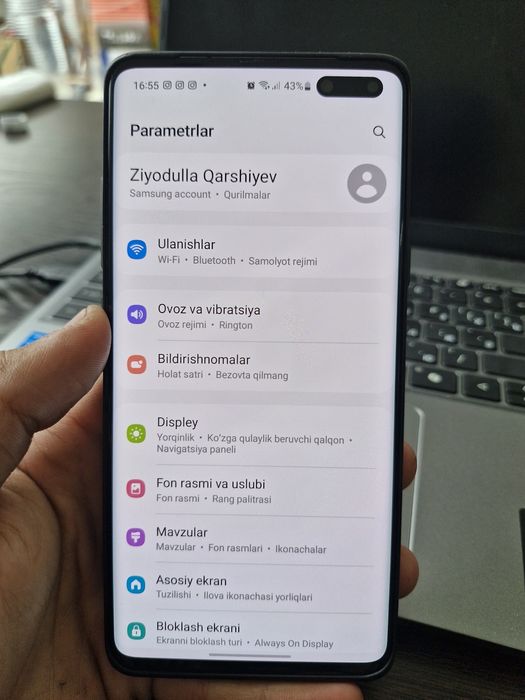 Samsung Galaxy S10 5G 512GB sotiladi

• Model: Samsung Galaxy S10 5G
•
