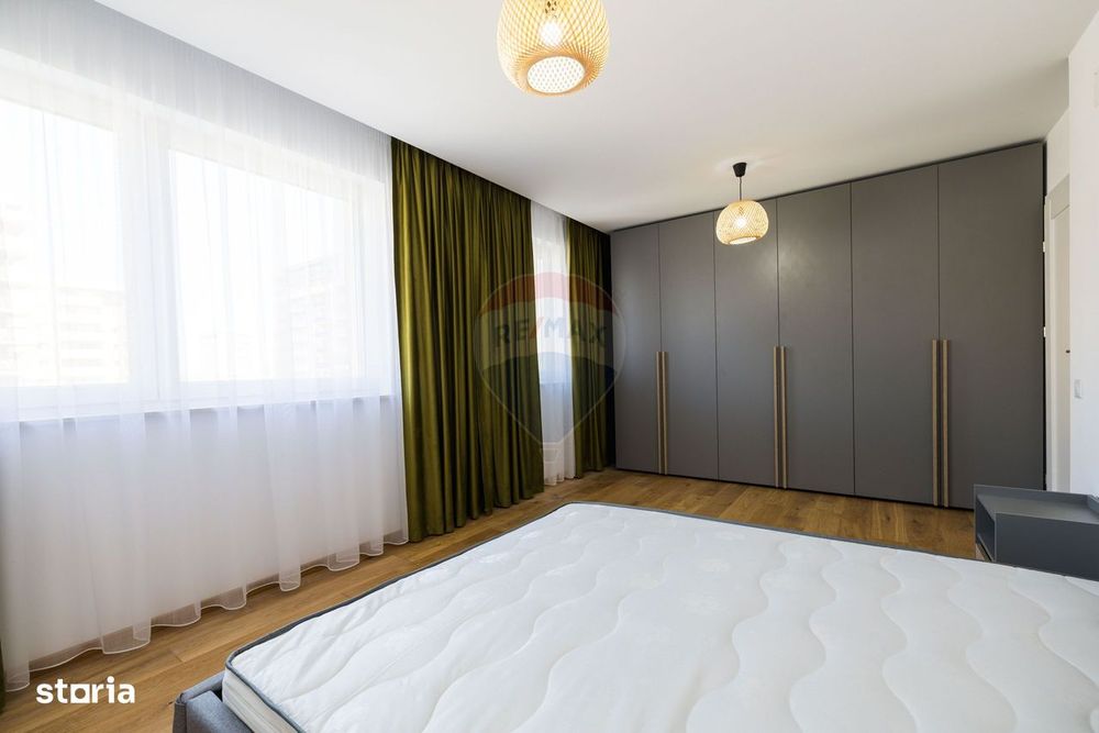 Apartament 2 camere în Urban Plaza. Vedere spre parc. Mobilat complet.