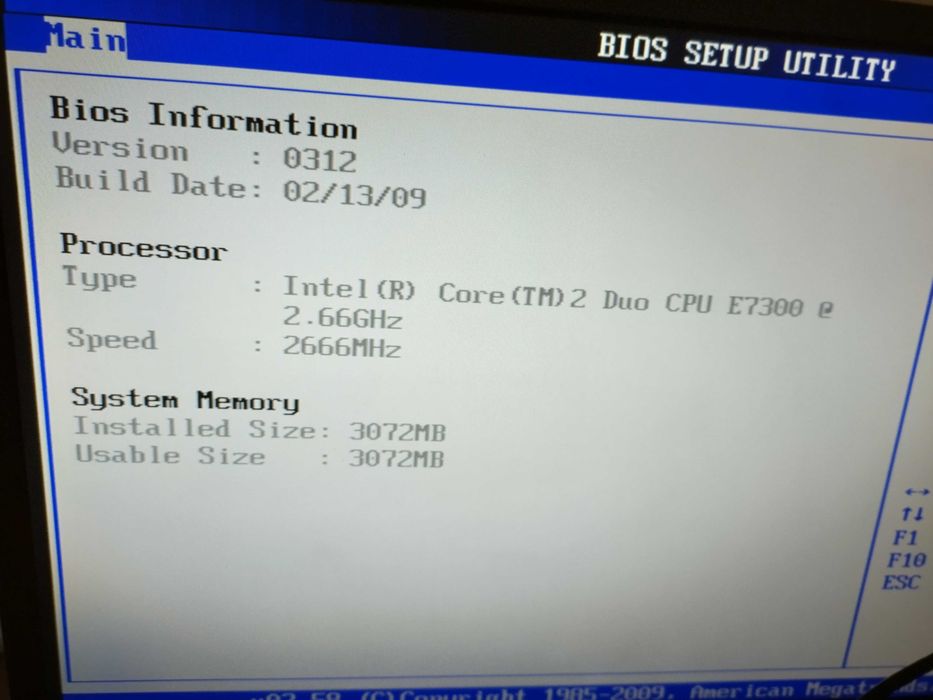 Placa ASUS, socket 775 + Core2Duo E7300,testata