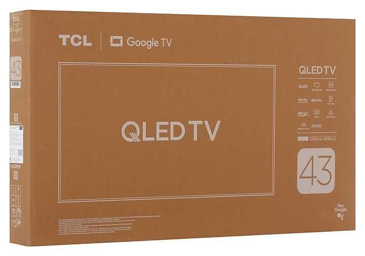 Телевизор TCL 43 4K UHD GoogleTV Smart Tv самый низкий цена