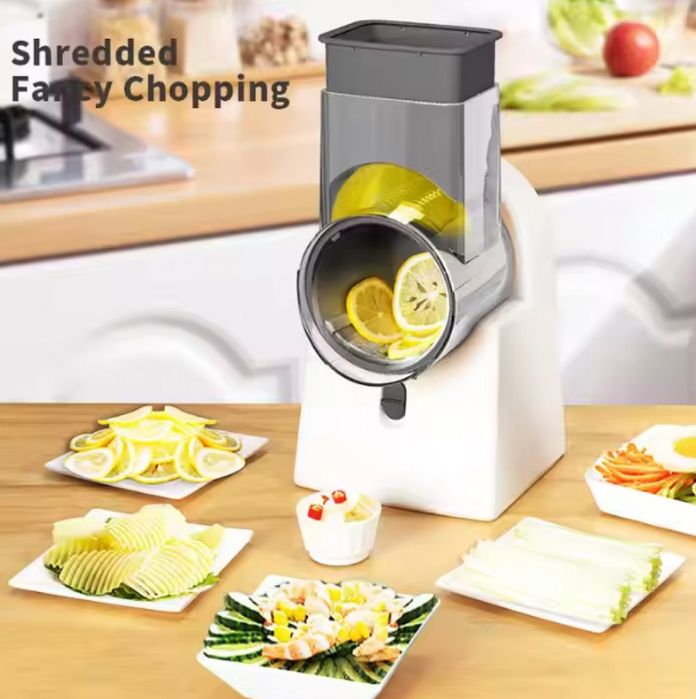 Мултифункционална електрическа резачка-ренде за зеленчуци