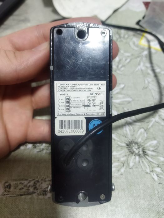 Kenwei с камерой кнопка от домофона