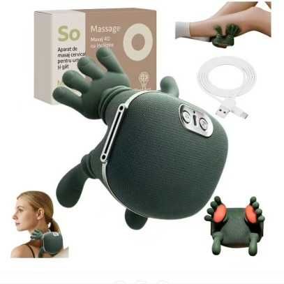 Aparat masaj cervical multifunctional 5 degete 3 intensitati