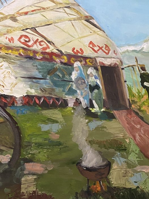 Картина акварель ш 105 в 86