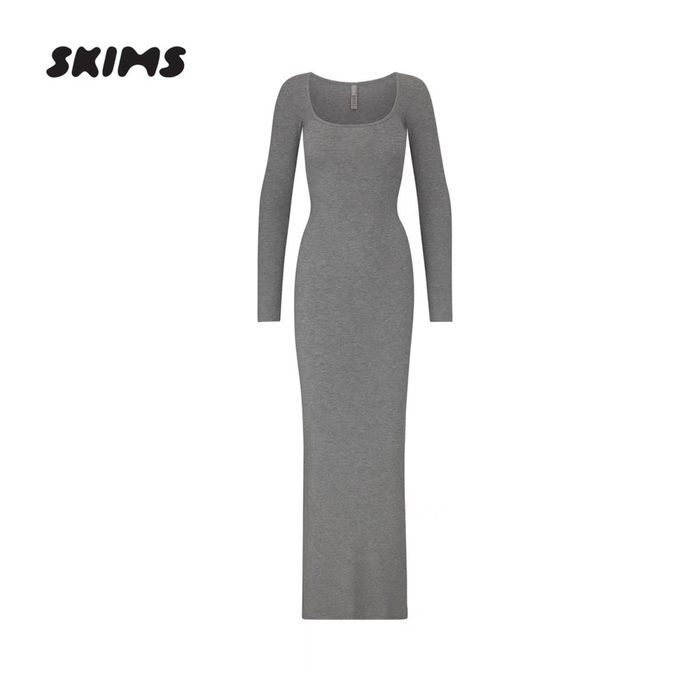 Платье Skims новое серое XS