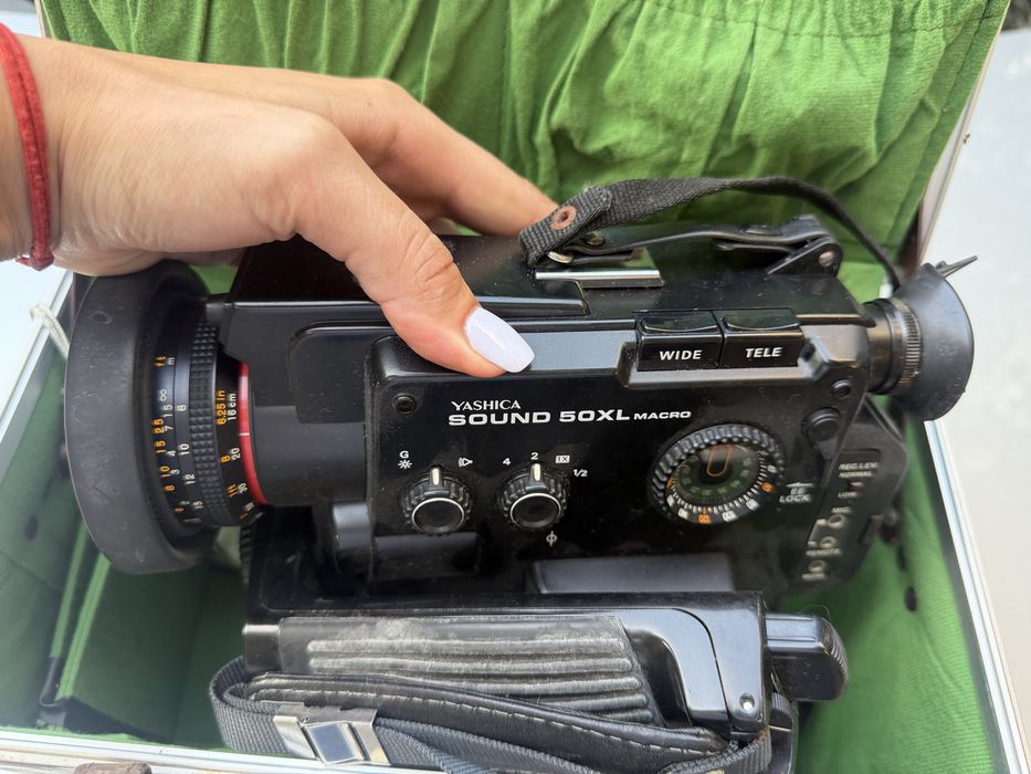 Винтидж камера Yashica Sound 50XL Macro Super 8 + куфар и аксесоари