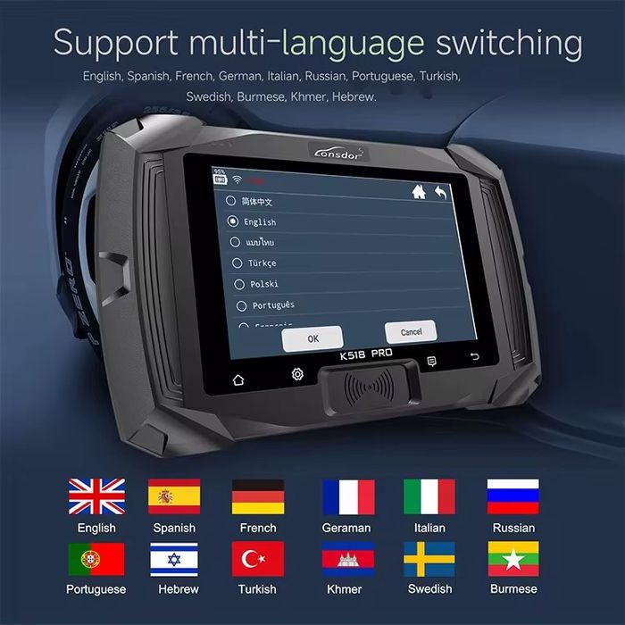 Программатор Lonsdor K518 PRO Full версия