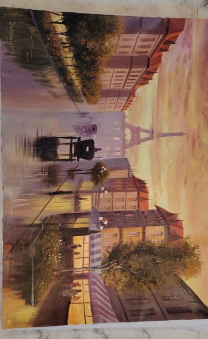 картина маслом на холсте