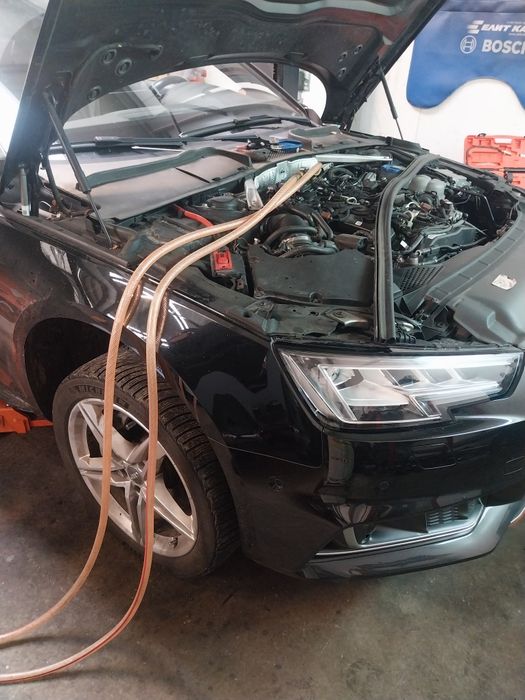 Машина за отпушване -почистване на радиатора на парното