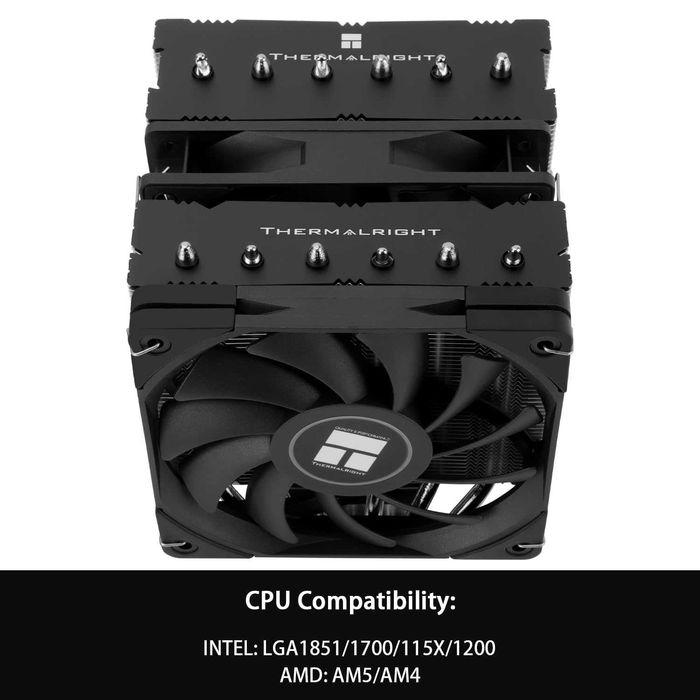 Cooler CPU procesor aer Thermalright Royal Knight 120 SE,PWM AMD Intel