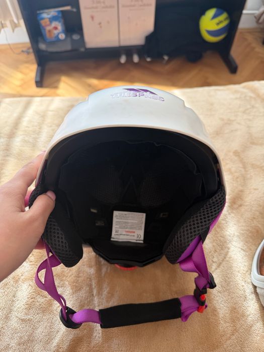 Каска за ски+маска