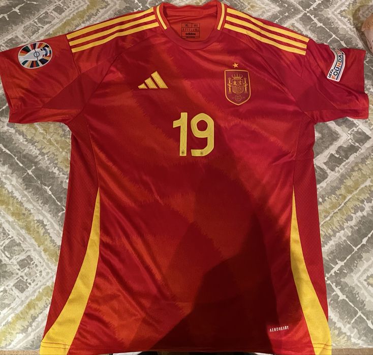 Тениска на Spain Lamine Yamal 19 2024 Euro