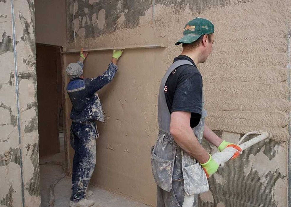 Штукатурная станция  со- 49                    для штукатурки стен