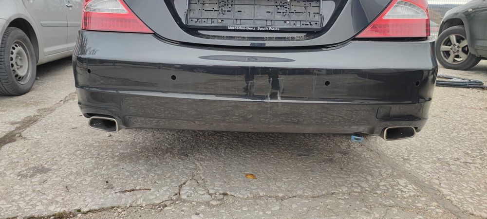 Mercedes W219 CLS FACELIFT Задна Броня Генерация накрайници прагове