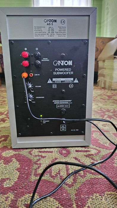 Субуфер Canton AS 5