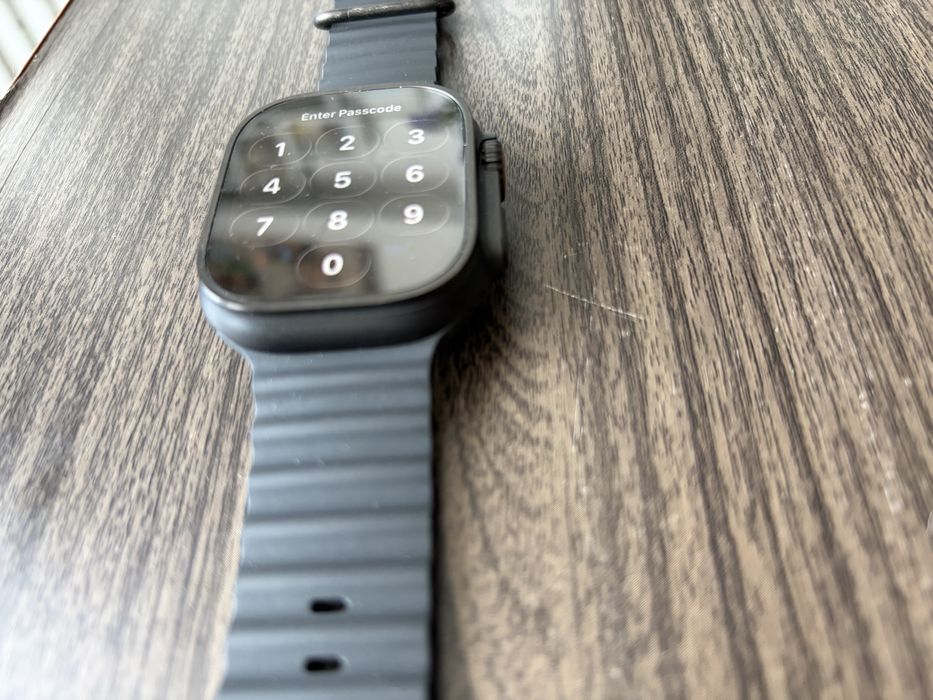 Apple Watch Ultra 2, GPS, Cellular, Carcasa Black Titanium 49mm, Black Ocean Band