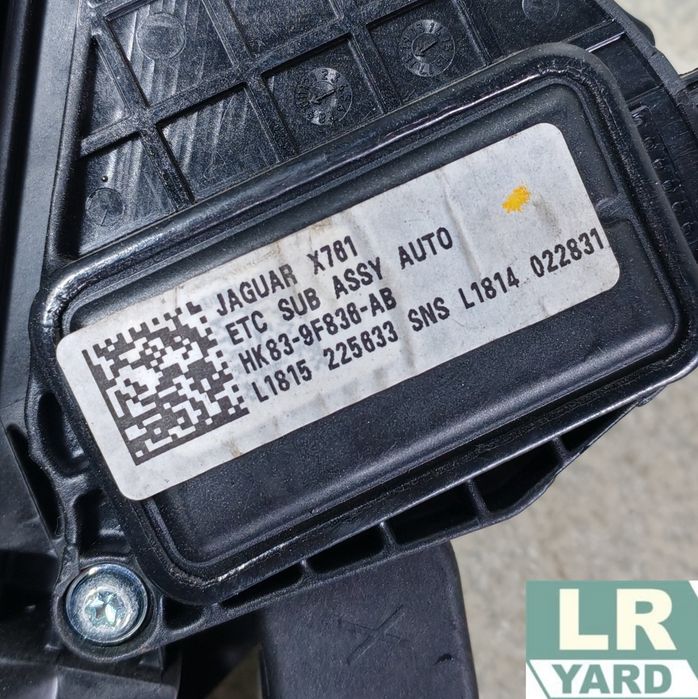 Pedala acceleratie LHD RANGE ROVER VELAR ≥2017; Jaguar F-PACE LR113938