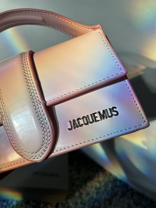 Geanta Jaquemus Le mabbino powder pink pe stoc