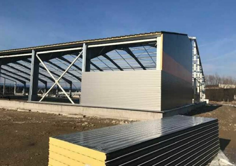 Vând și confectionez hale metalice lucrăm fără avans