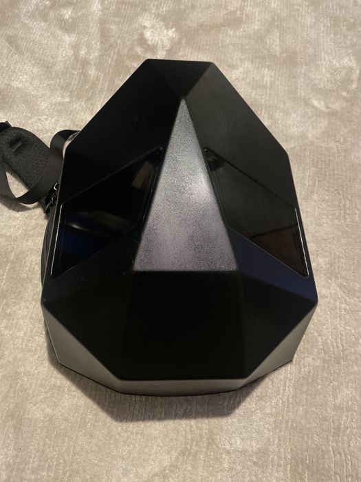 Ghiozdan moto led, cu extensie pentru casca!!