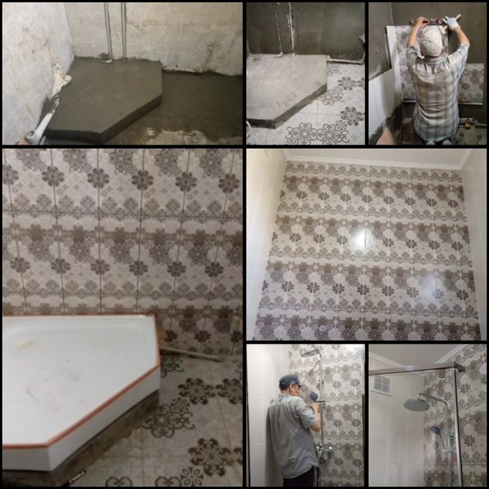 Кафельщик, сантехник, электрика.